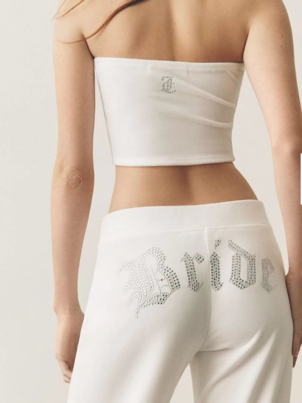 Juicy Couture x Anthropologie Weddings Velour Track Sweatpants